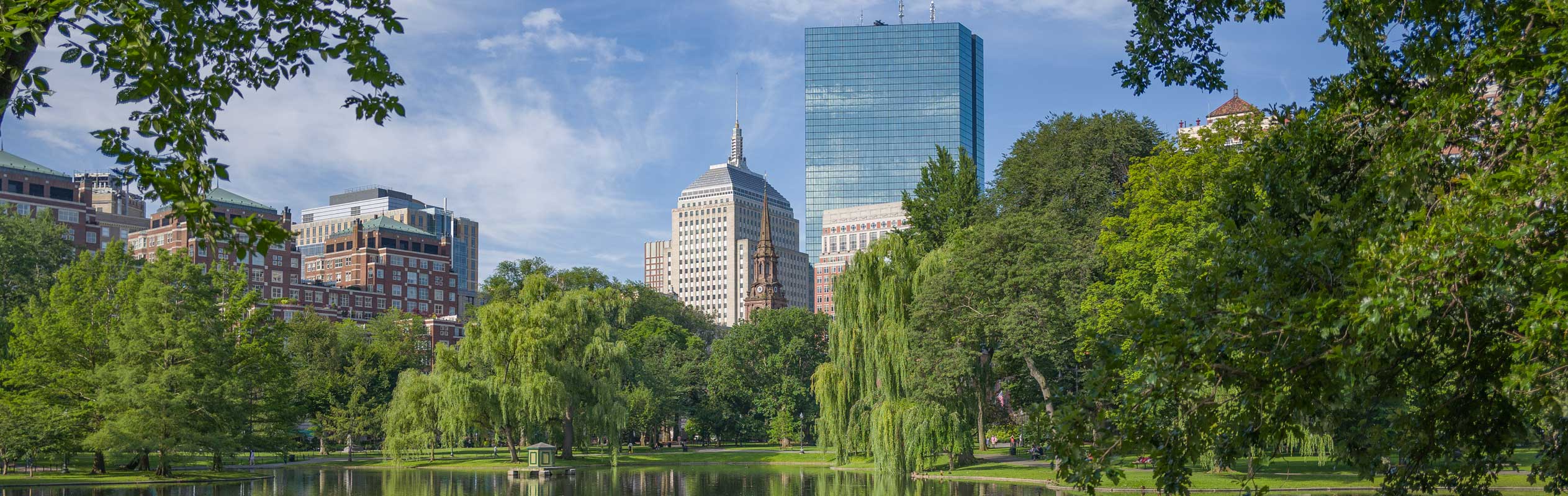 Boston from Boston Public Garden